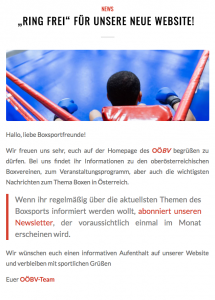 Blog des oberösterreichischen Boxverbands