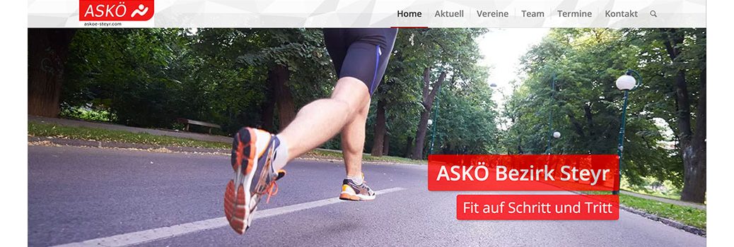 askoe-steyr.com Frontpage